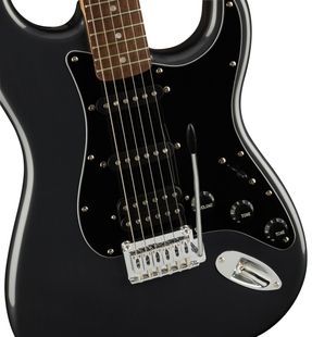 SQUIER by FENDER AFFINITY SERIES STRAT PACK HSS CHARCOAL FROST METALLIC Гітарний набір SQ-0072 фото