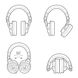 Студійні навушники Audio-Technica ATH-M50x WH