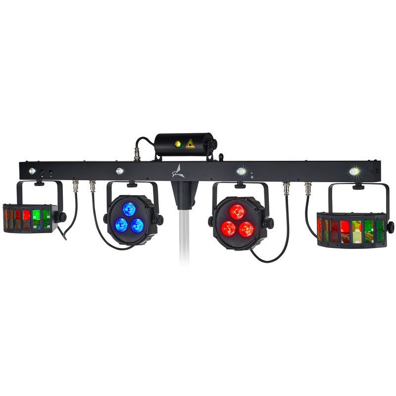 Лазерный световой прибор со стойкой EUROLITE Set-LED-KLS-Laser-Bar-FX-Light-Set-M-4-Speaker-System-Stand фото 2