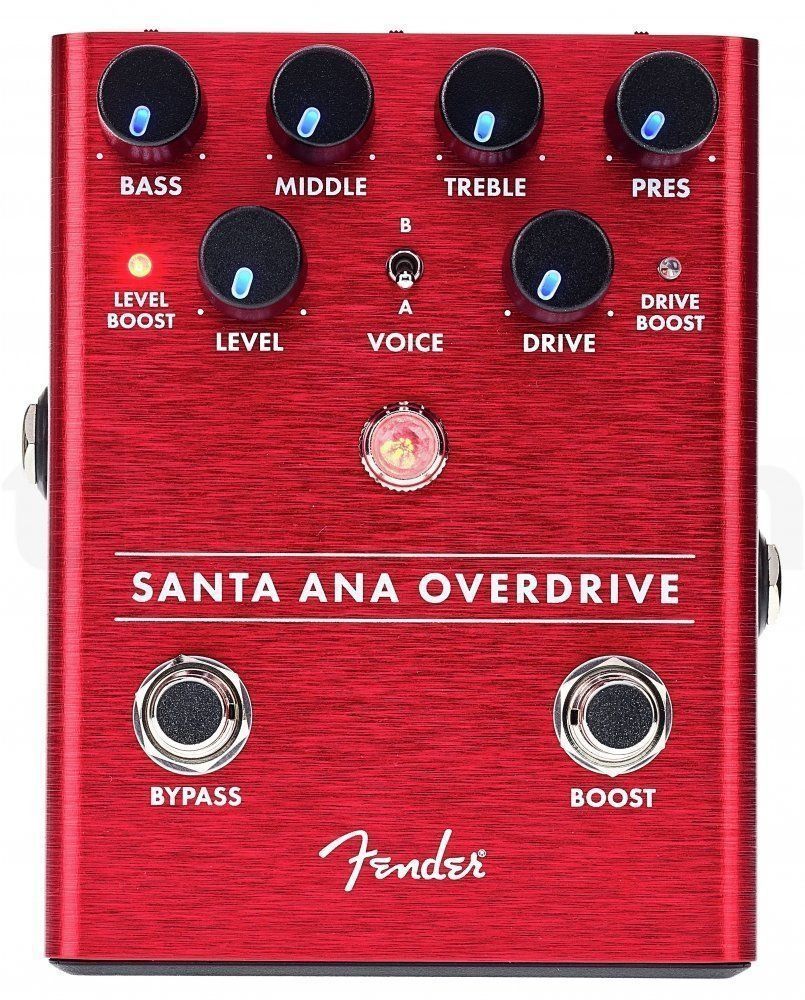 FENDER PEDAL SANTA ANA OVERDRIVE Педаль эффектов FE-0458 фото