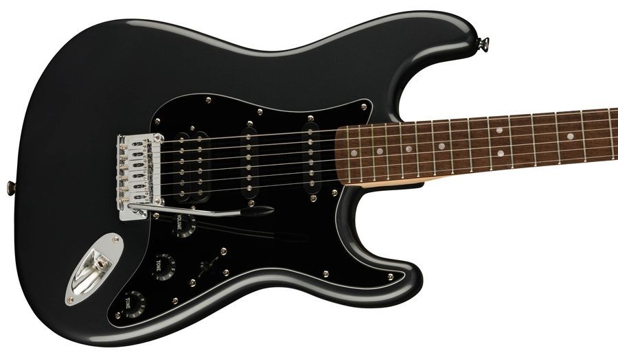 SQUIER by FENDER AFFINITY SERIES STRAT PACK HSS CHARCOAL FROST METALLIC Гитарный набор SQ-0072 фото