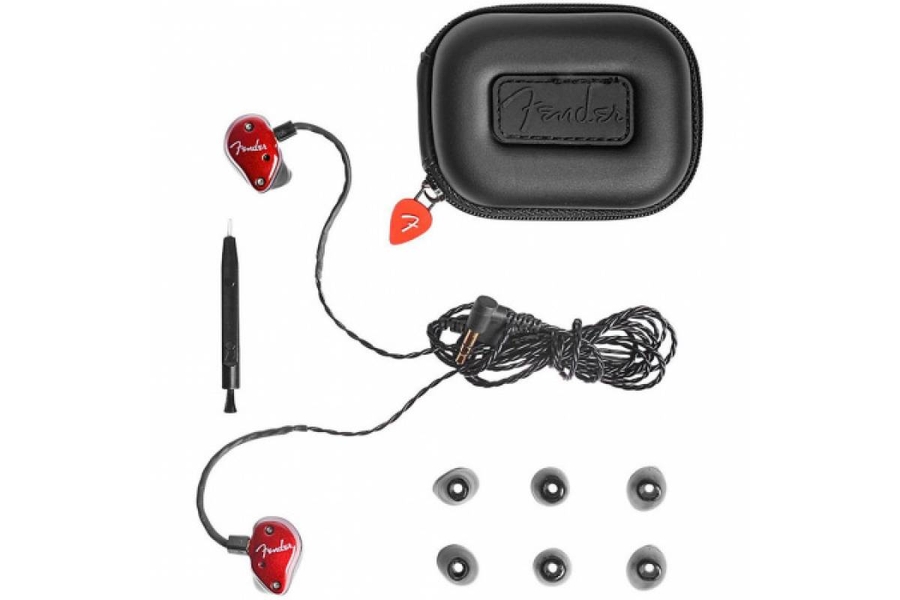 FENDER FXA6 IN-EAR MONITORS RED Вушні монітори фото 4