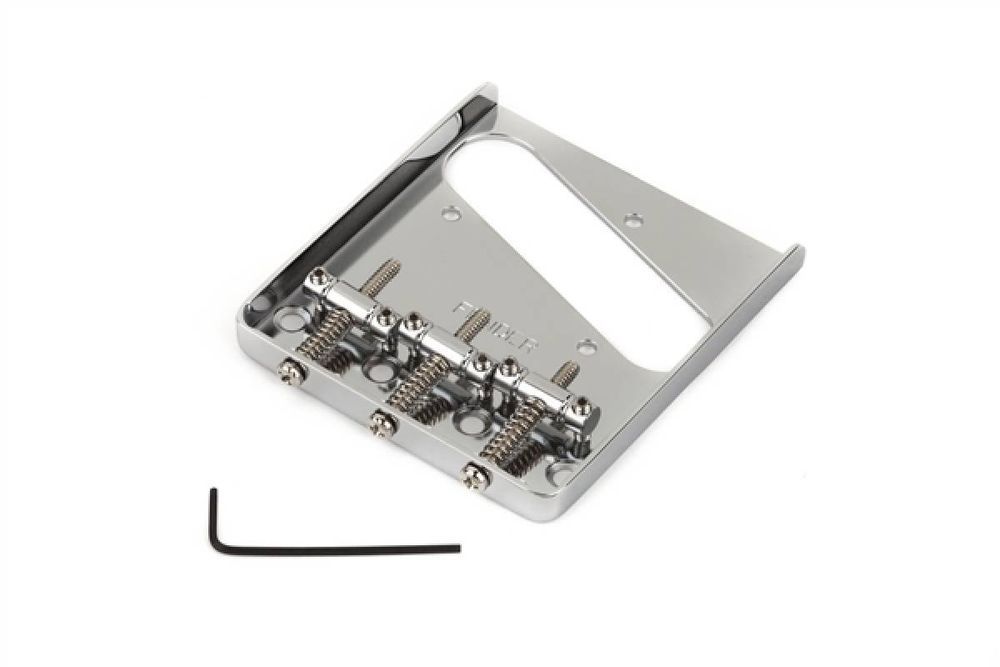 FENDER HIGHWAY ONE TELECASTER BRIDGE ASSEMBLY CHROME Бридж FE-0384 фото