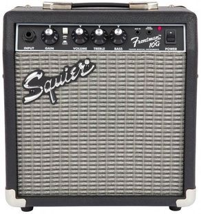 SQUIER by FENDER STRATOCASTER PACK LR BLACK GIG BAG 10G - 230V EU Гитарный набор SQ-0200 фото
