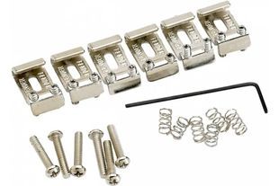 FENDER AMERICAN VINTAGE STRATOCASTER&reg; BRIDGE SADDLES (6) Набор сёдел для гитар FE-0241 фото