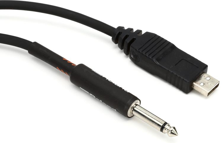 Комутаційний кабель моно "джек" 6.3 мм "папа" до USB типу A Roland RCC-10-US14 (3 метри) фото 2