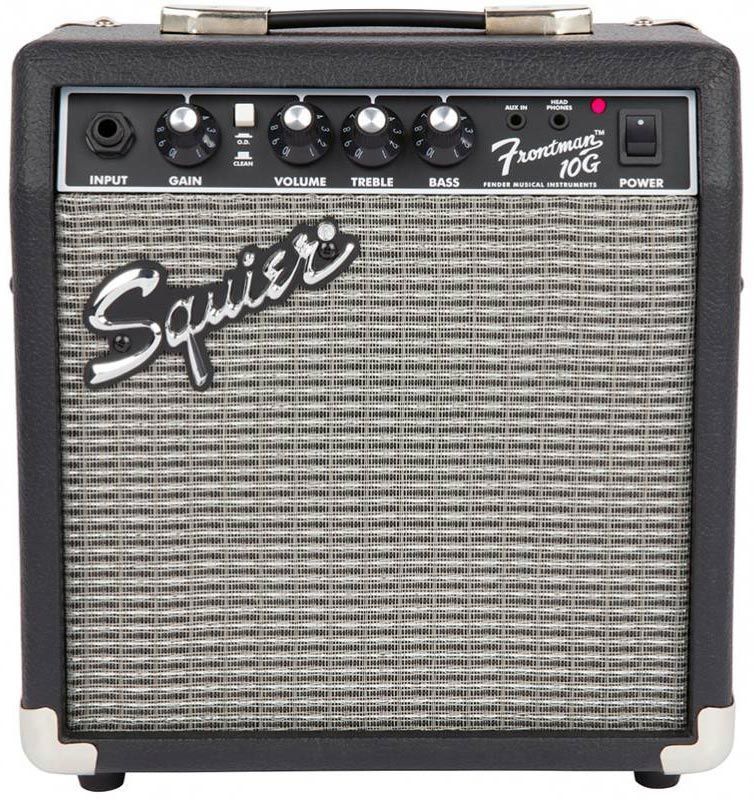 SQUIER by FENDER STRATOCASTER PACK LR BLACK GIG BAG 10G - 230V EU Гитарный набор SQ-0200 фото