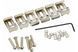 FENDER AMERICAN VINTAGE STRATOCASTER&reg; BRIDGE SADDLES (6) Набор сёдел для гитар FE-0241 фото