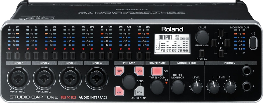 USB аудіоінтерфейс Roland UA1610 Studio Capture фото 2