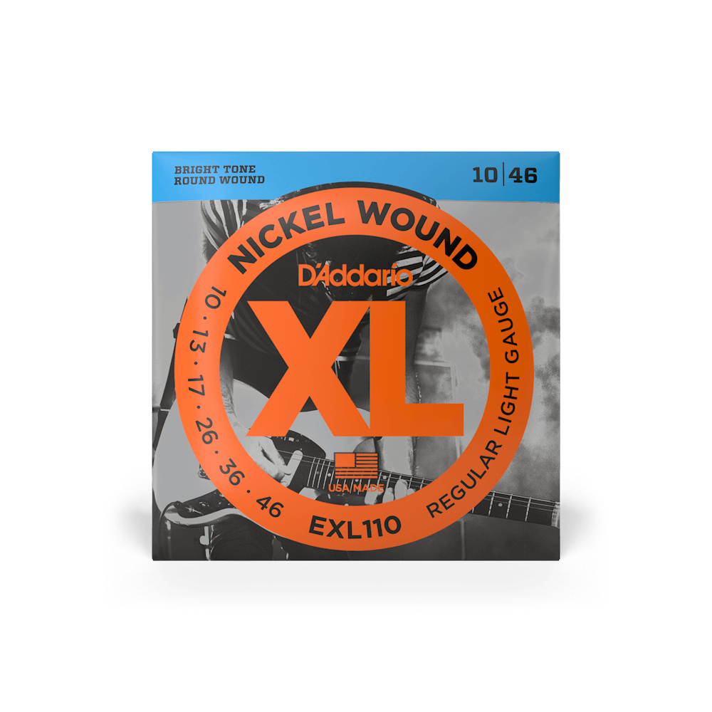 Струни для гітари D'Addario EXL110 XL NICKEL WOUND REGULAR LIGHT (10-46) DA-0017 фото