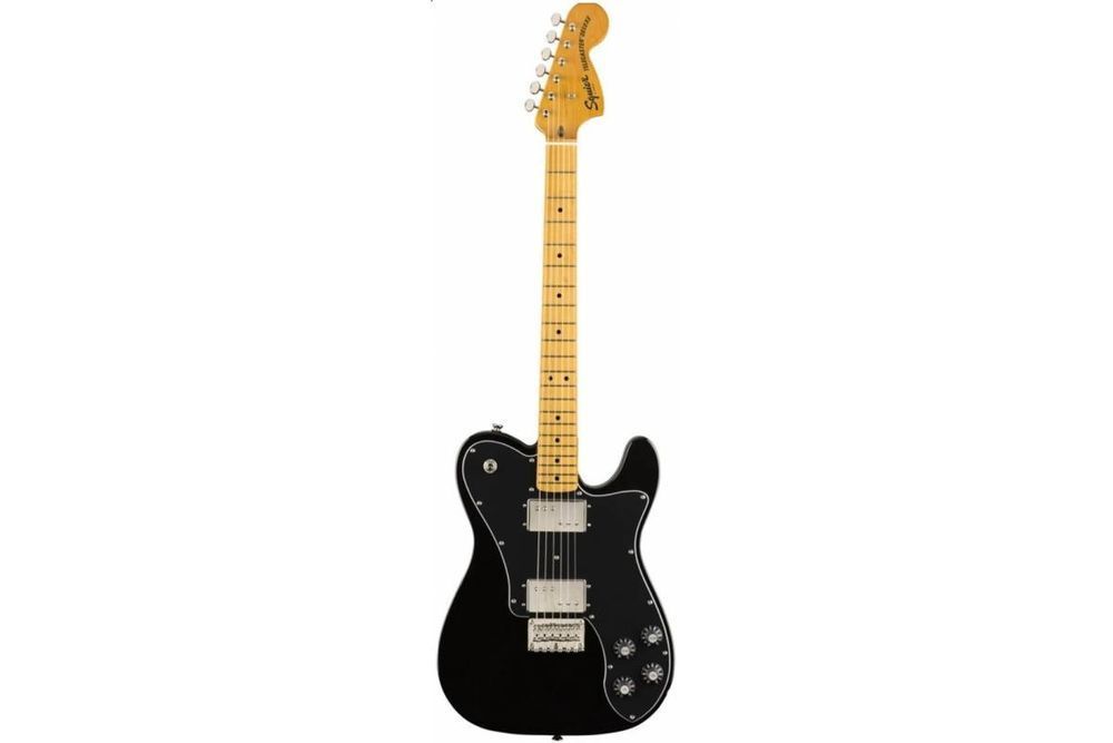 SQUIER by FENDER CLASSIC VIBE '70s TELECASTER DELUXE MN BLACK Электрогитара SQ-0137 фото