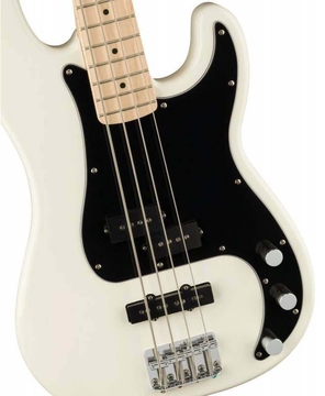 SQUIER by FENDER AFFINITY SERIES PRECISION BASS PJ MN OLYMPIC WHITE Бас-гитара фото 1