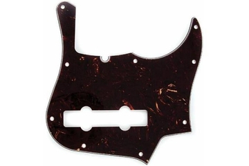 FENDER PICKGUARD FOR 5-STRING AMERICAN DELUXE JAZZ BASS 4-PLY TORTOISE SHELL Пікгард фото 1