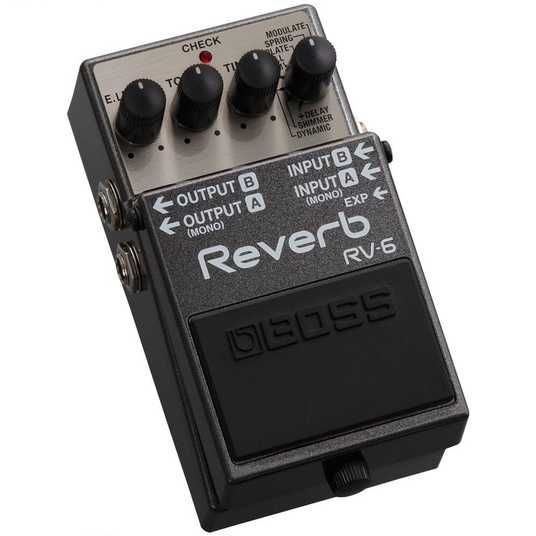 ギター BOSS RV-6 Педаль эффектов для гитары Boss RV 6 Reverb — купить от