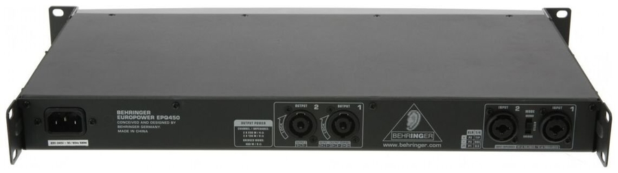 Підсилювач потужності Behringer EPQ450 фото 2