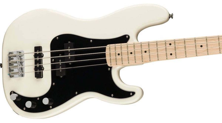 SQUIER by FENDER AFFINITY SERIES PRECISION BASS PJ MN OLYMPIC WHITE Бас-гітара SQ-0070 фото