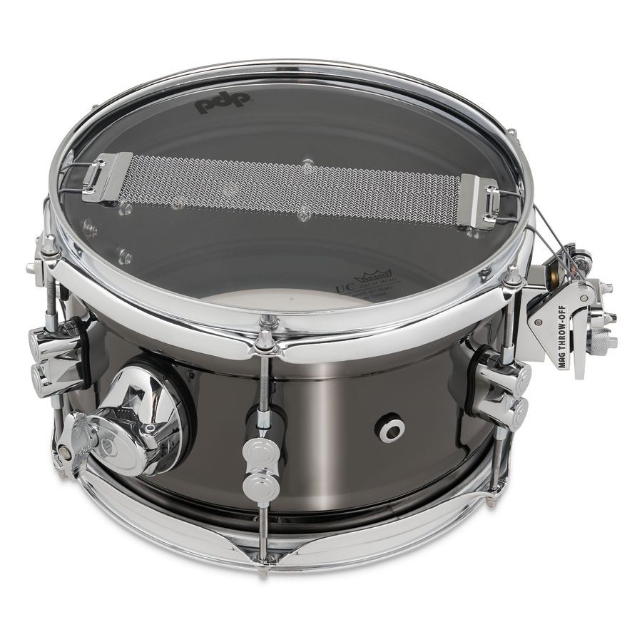 PDP PDSN0610BNCR Blk Nickel Over Steel Snare, 6x10" PD-0106 фото