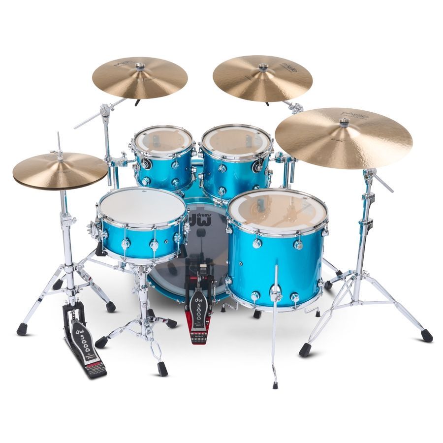 Ударна установка DW DEKTLC05TBLBMCP DWe Drum Kit Bundle, 5-Piece DW-X368 фото