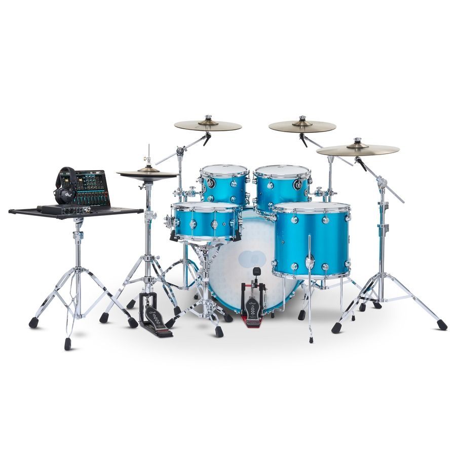 Ударна установка DW DEKTLC05TBLBMCP DWe Drum Kit Bundle, 5-Piece DW-X368 фото