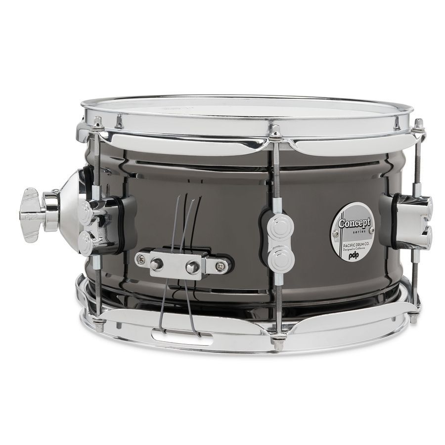 PDP PDSN0610BNCR Blk Nickel Over Steel Snare, 6x10" PD-0106 фото