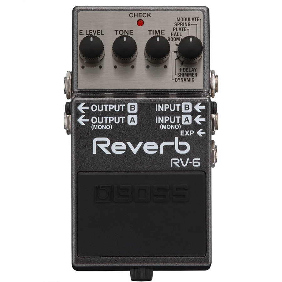 Педаль эффектов для гитары Boss RV 6 Reverb фото 1