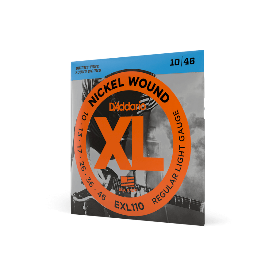 Струни для гітари D'Addario EXL110 XL NICKEL WOUND REGULAR LIGHT (10-46) DA-0017 фото