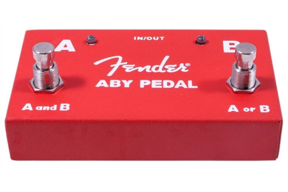 FENDER PEDAL 2-SWITCH ABY Футсвич для усилителей FE-0446 фото