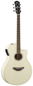 Электроакустическая гитара YAMAHA APX600 VINTAGE WHITE фото 1