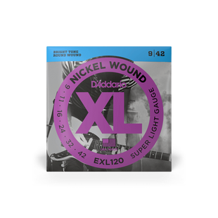 Струни для гітари D'Addario EXL120 XL NICKEL WOUND SUPER LIGHT (09-42) DA-0018 фото