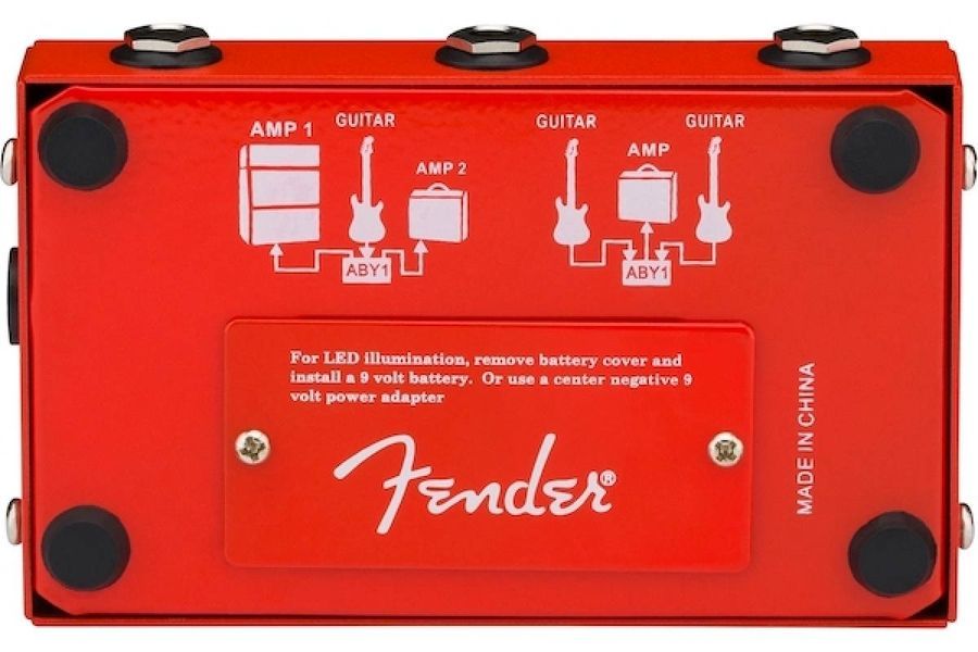 FENDER PEDAL 2-SWITCH ABY Футсвіч для підсилювачів FE-0446 фото