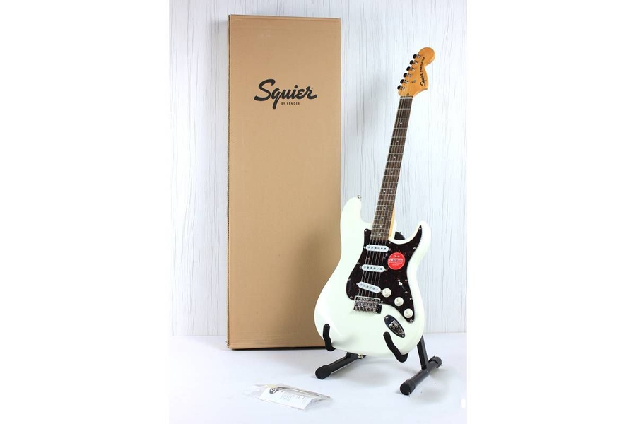 SQUIER by FENDER CLASSIC VIBE '70s STRATOCASTER LR OLYMPIC WHITE Електрогітара фото 5