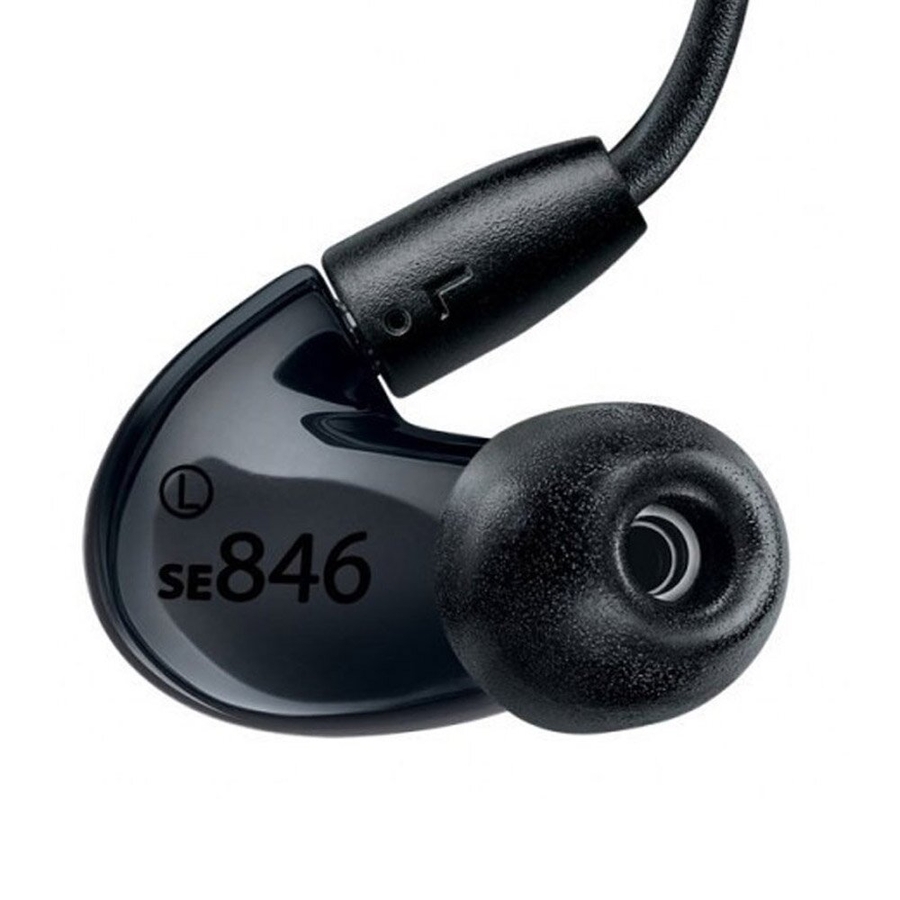 Звукоізолюючі міні навушники Shure SE846K фото 3
