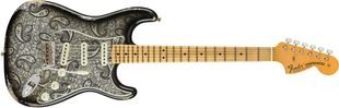 FENDER CUSTOM SHOP EL DIABLO STRATOCASTER RELIC AGED BLACK PAISLEY Электрогитара FE-0305 фото