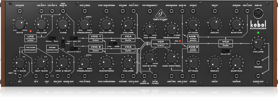 Аналоговий синтезатор Behringer KOBOL EXPANDER BE-1138 фото