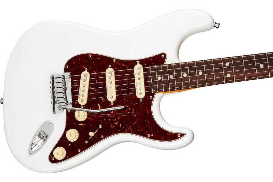 FENDER AMERICAN ULTRA STRATOCASTER RW ARCTIC PEARL Електрогітара фото 3