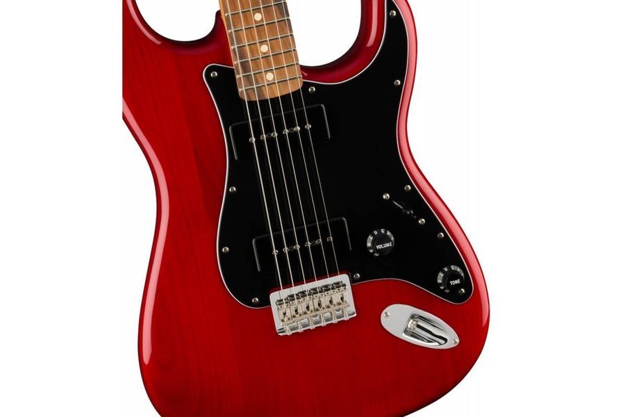 FENDER NOVENTA STRATOCASTER PF CRIMSON RED TRANSPARENT Електрогітара FE-0434 фото