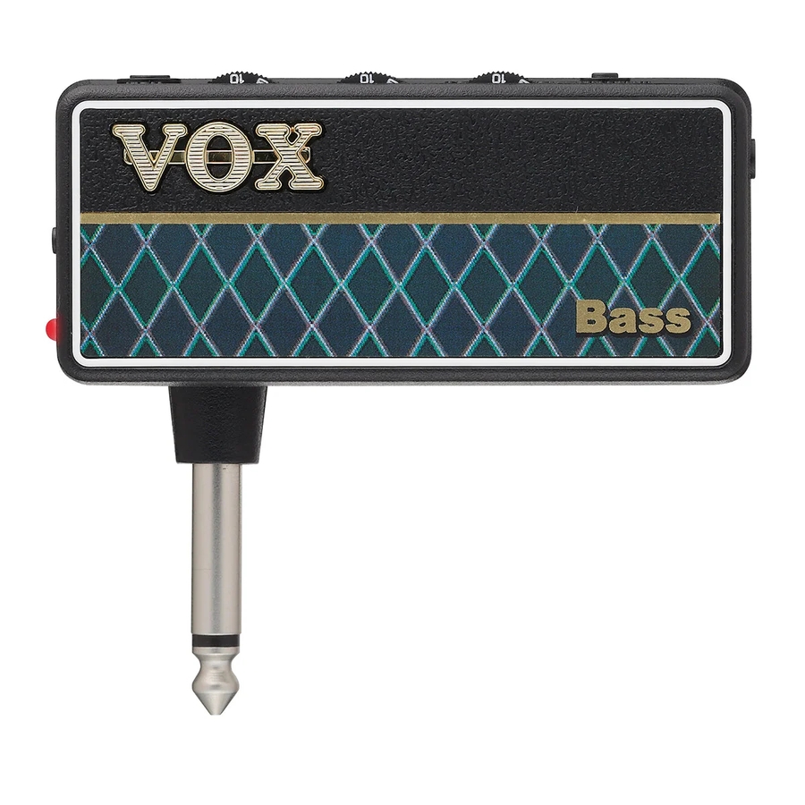 Гітарний підсилювач для навушників VOX AMPLUG2 BASS (AP2-BS) фото 2