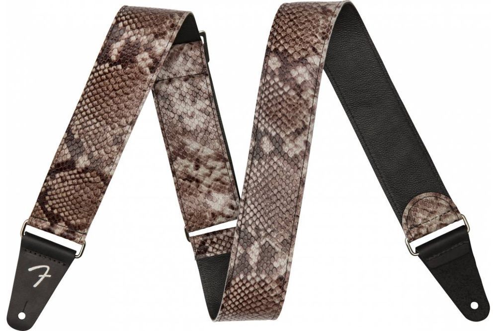 FENDER STRAP 2" WILD FAUX SNAKESKIN LEATHER Ремінь гітарний FE-0603 фото