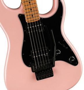 SQUIER BY FENDER CONTEMPORARY STRATOCASTER HH FR SHELL PINK PEARL Электрогитара SQ-0167 фото