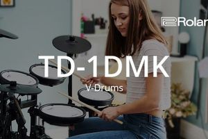 Потрясающая электронная ударная установка начального уровня TD-1DMK V-Drums