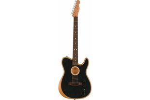 FENDER ACOUSTASONIC PLAYER TELECASTER BRUSHED BLACK Электрогитара FE-0174 фото