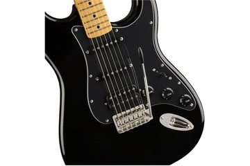 SQUIER by FENDER CLASSIC VIBE '70s STRATOCASTER HSS MN BLACK Электрогитара фото 1