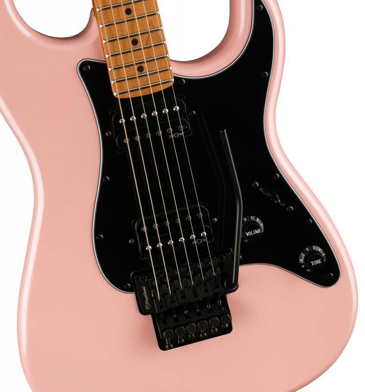 SQUIER BY FENDER CONTEMPORARY STRATOCASTER HH FR SHELL PINK PEARL Электрогитара SQ-0167 фото