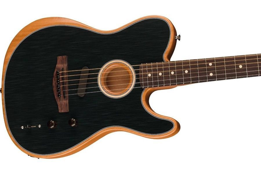 FENDER ACOUSTASONIC PLAYER TELECASTER BRUSHED BLACK Електрогітара FE-0174 фото