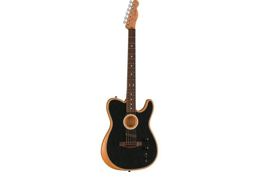 FENDER ACOUSTASONIC PLAYER TELECASTER BRUSHED BLACK Електрогітара FE-0174 фото