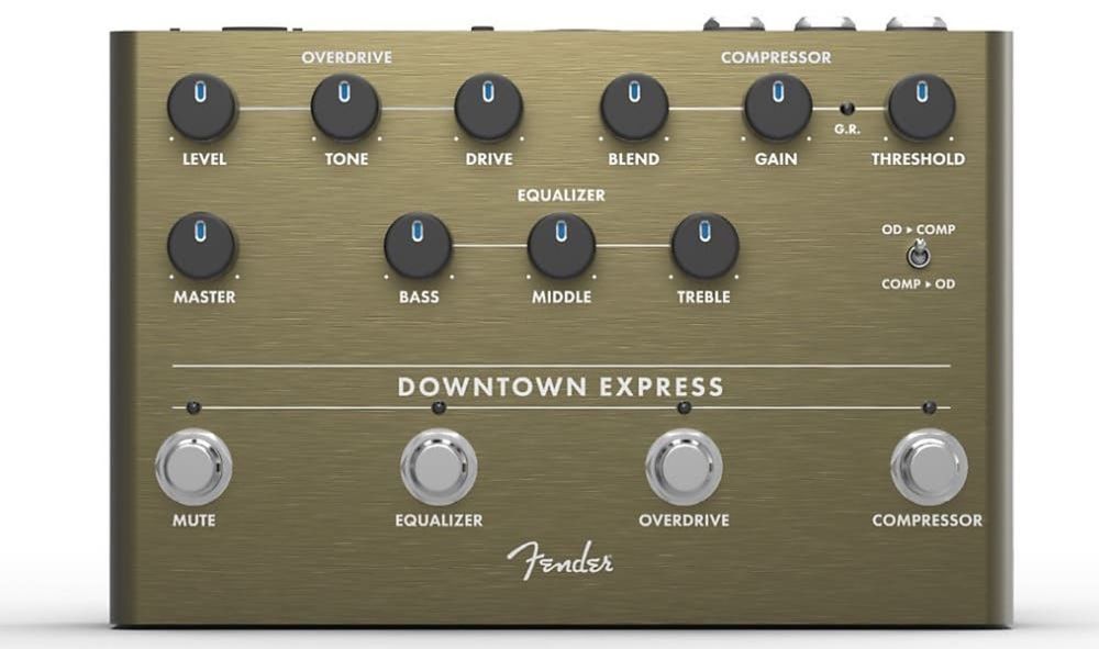 FENDER PEDAL DOWNTOWN EXPRESS Педаль эффектов FE-0448 фото