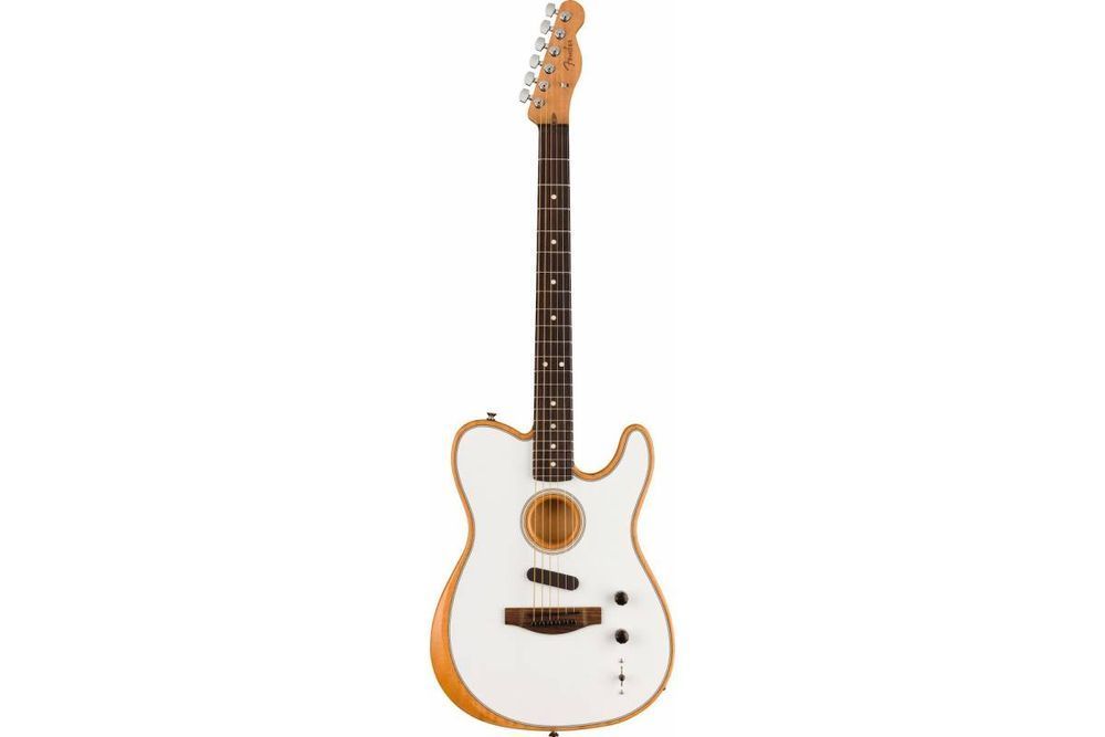 FENDER ACOUSTASONIC PLAYER TELECASTER ARCTIC WHITE Електрогітара FE-0173 фото