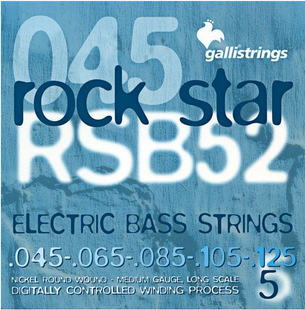 Струны для бас-гитары GALLI CORDE MUSIKALI RSB52 GA-0219 фото