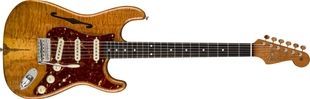 FENDER CUSTOM SHOP ARTISAN SPALTED MAPLE THINLINE STRAT NOS CUSTOM BUILT Электрогитара FE-0303 фото