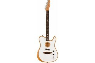 FENDER ACOUSTASONIC PLAYER TELECASTER ARCTIC WHITE Электрогитара FE-0173 фото